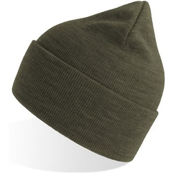 Atlantis Unisex Vuxen Ren Beanie i Renad Polyester En Storlek Oliv Olive One Size