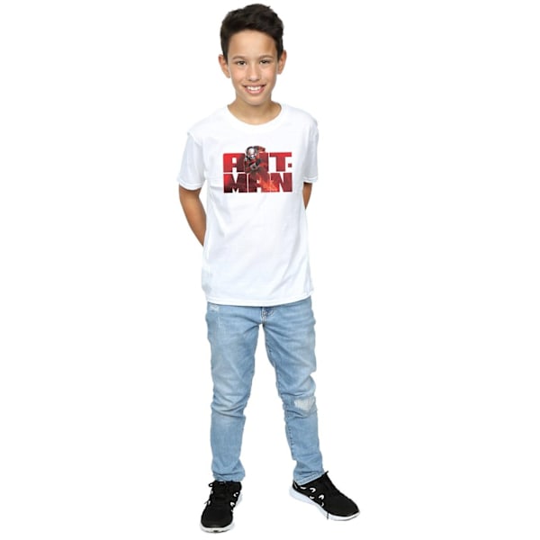 Marvel Boys Ant-Man Löpar T-shirt 9-11 År Vit White 9-11 Years