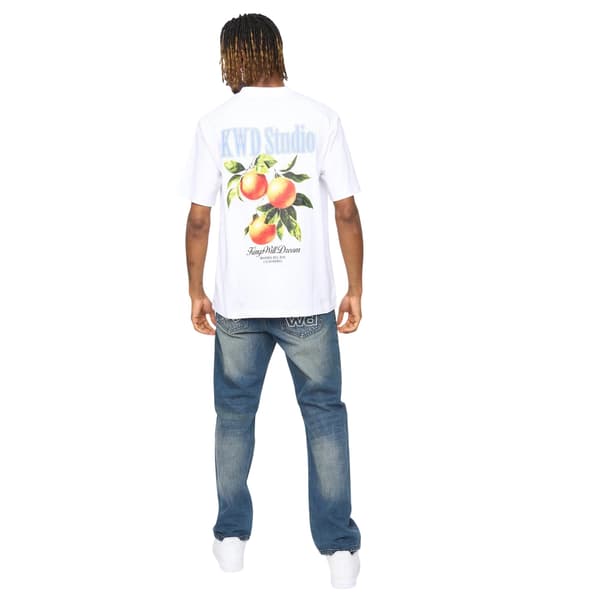 Kings Will Dream Herr Citrus Oversized T-shirt L Vit White L