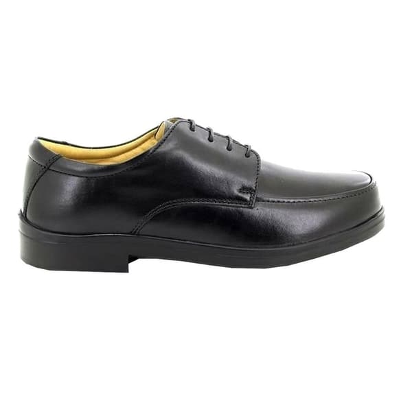 Roamers herr extra bred passform snörskor 8 UK svart Black 8 UK