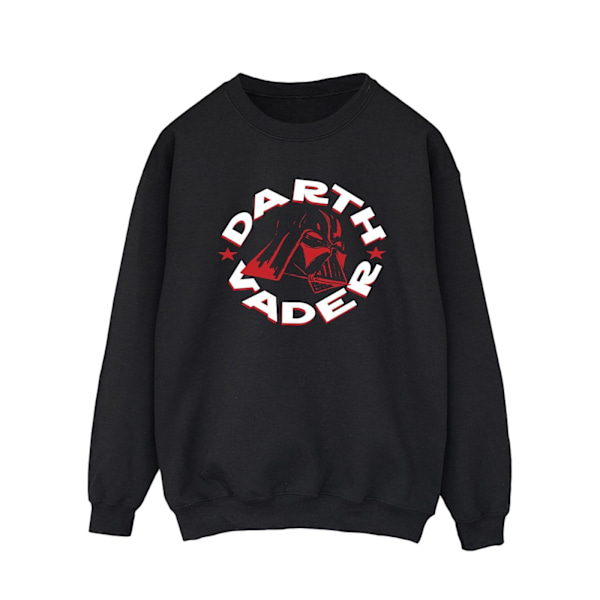 Star Wars Herr Darth Vader Badge Sweatshirt M Svart Black M