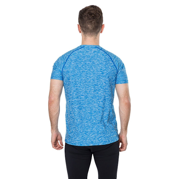 Trespass Gaffney Active T-shirt L Bright Blue Marl för män Bright Blue Marl L