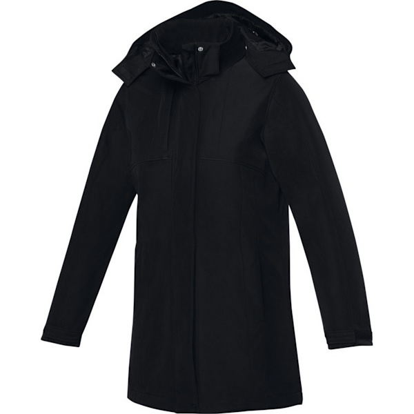 Elevate Life Dam/Damer Hardy Isolerad Parka XL Solid Svart Solid Black XL