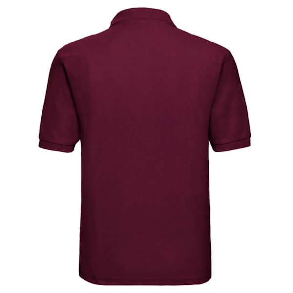 Russell Herr Classic Kortärmad Polycotton Pikétröja M Burgu Burgundy M