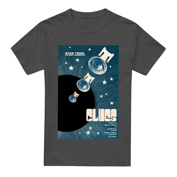 Star Trek Unisex Vuxen The Next Generation Säsong 4 Avsnitt 14 Charcoal 3XL