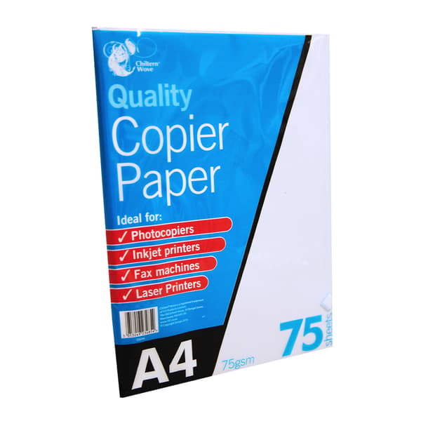 Chiltern Wove A4 kopiatorpapper A4 vit White A4