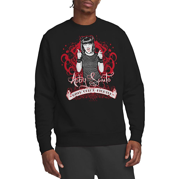 NCIS Unisex Vuxen Goth Brottsbekämpare Sweatshirt XL Svart Black XL