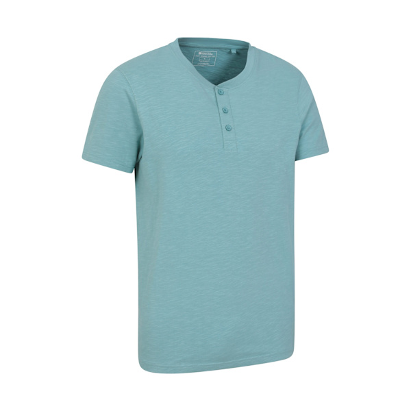 Mountain Warehouse Herr Hasst Ekologisk T-shirt 3XL Turkos Turquoise 3XL