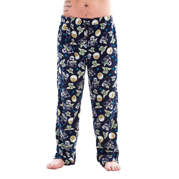Star Wars Mandalorian Loungebyxor för män (2-pack) S Multicolo Multicoloured S