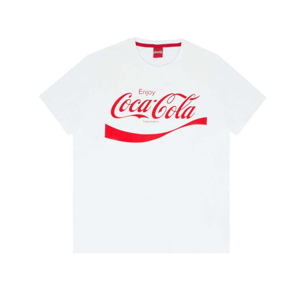 Coca-Cola Herr Logotyp Pyjamas Set S Vit/Röd White/Red S