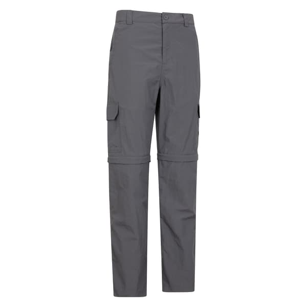 Mountain Warehouse Herr Explore Zip-Off Byxor 36S Grå Grey 36S