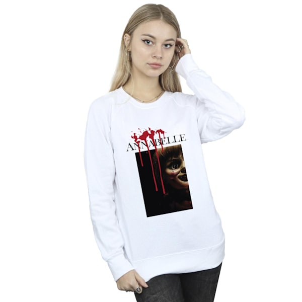 Annabelle Dam/Kvinnor Peep Poster Sweatshirt XXL Vit White XXL