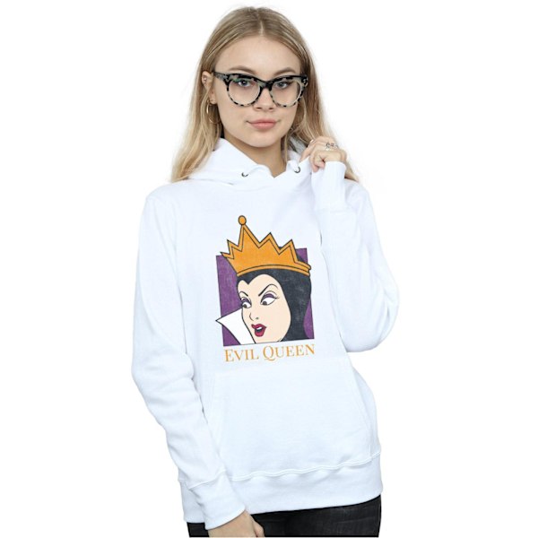 Disney Womens/Ladies Evil Queen Cropped Head Hoodie M Vit White M