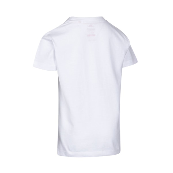 Trespass Boys Quiet T-Shirt 7-8 år Vit White 7-8 Years