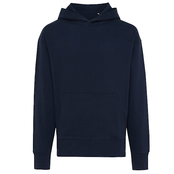 Iqoniq Unisex Vuxen Yoho Återvunnen Bomull Relaxed Fit Hoodie XS Navy XS