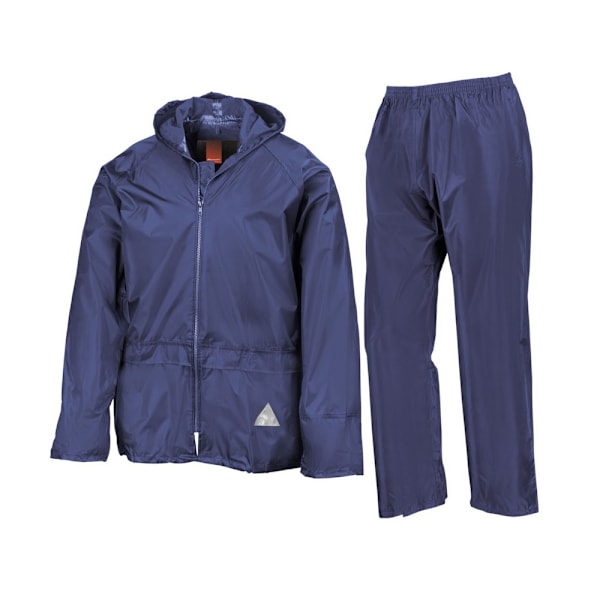 Result Unisex Vuxen Vattentät Jacka Och Byxor Set L Royal Royal Blue L