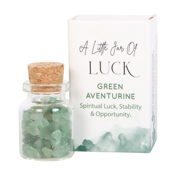 Something Different Jar Of Luck Aventurine Dekorativ Kristall O Green One Size