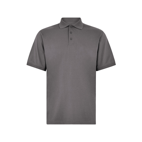 Kustom Kit Herr Jersey Superwash 60C Regular Polotröja XL Char Charcoal XL