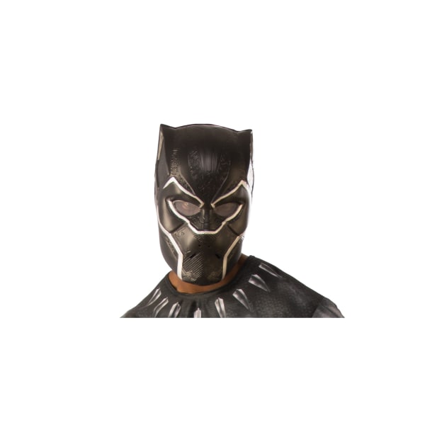 Black Panther Unisex Vuxen 1/2 Mask One Size Svart Black One Size