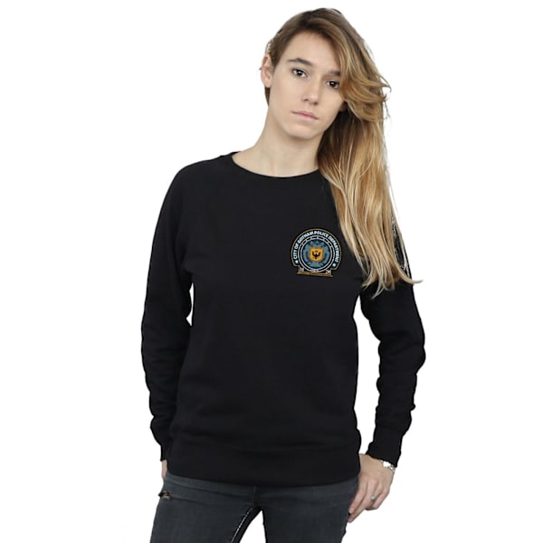 DC Comics Dam/Kvinnor Batman Gotham Police Dept Brösttryck Black XXL
