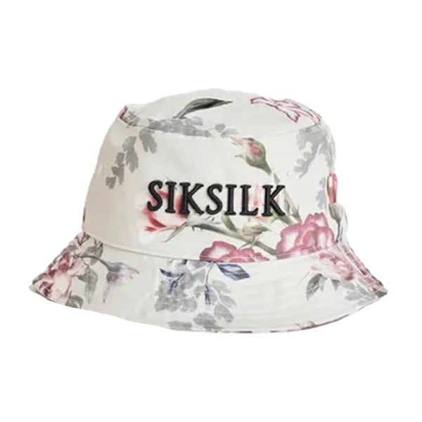 SikSilk Elevate Botanical Bucket Hat L-XL Ecru Ecru L-XL