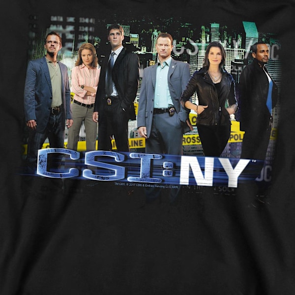 CSI: NY Unisex Vuxen Cast Sweatshirt L Svart Black L