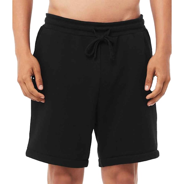 Bella + Canvas Unisex Adult Sponge Fleece Sweat Shorts XS R Bla Black XS R