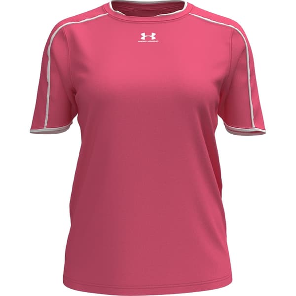 Under Armour Dam/Dam Challenger Train Performance T-shirt Super Pink 14 UK