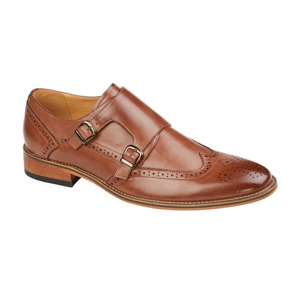 Goor Herr Twin Buckle Läder Brogues 7 UK Brun Brown 7 UK