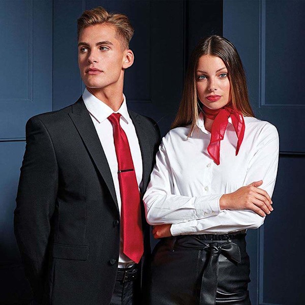 Premier Dam/Kvinnors Arbets Chiffon Formell Scarf En Storlek Röd Red One Size
