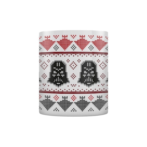 Star Wars Darth Vader Julmugg En Storlek Vit/Svart/Röd White/Black/Red One Size