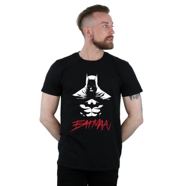DC Comics Herr Batman Shadows T-Shirt L Svart Black L