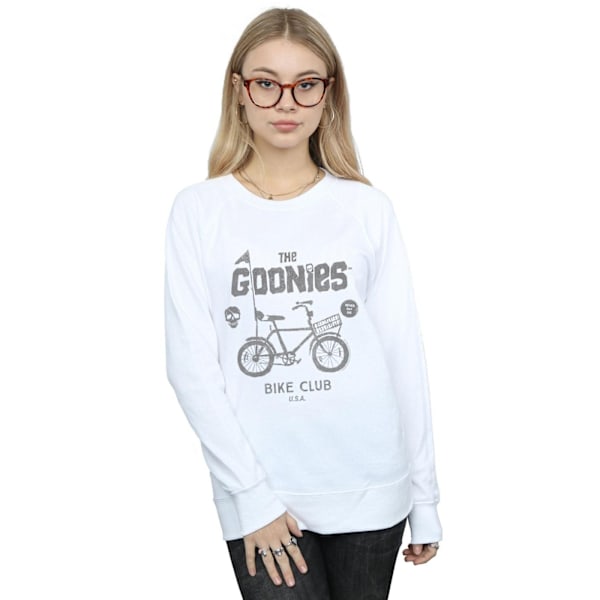 The Goonies Damcykelklubb Sweatshirt L Vit White L