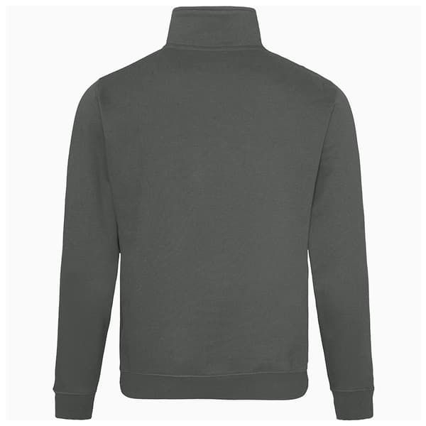 Awdis Herrar Plain Sophomore ¼ Zip Sweatshirt M Kolgrå Charcoal M