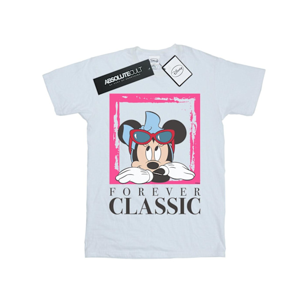 Disney Mens Minnie Mouse Forever Classic T-Shirt XXL Vit White XXL