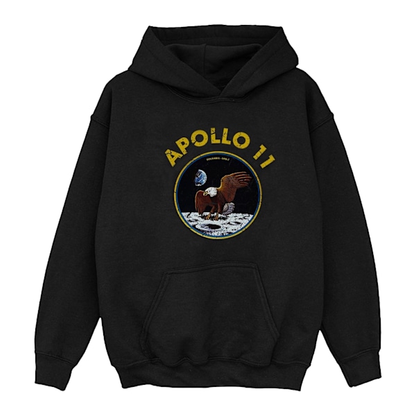 NASA Boys Classic Apollo 11 Hoodie 5-6 år Svart Black 5-6 Years