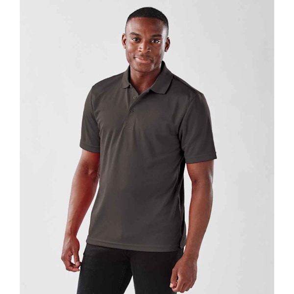 Stormtech Eclipse Pikétröja för män 3XL Kolfärgad Carbon 3XL