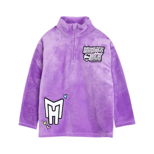 Monster High Flickor Hjärtan Långärmad Pyjamas Set 9-10 År Mu Multicoloured 9-10 Years