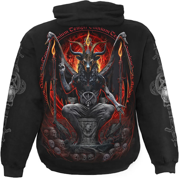 Spiral Direct Unisex Vuxen Baphomet Hoodie M Svart Black M