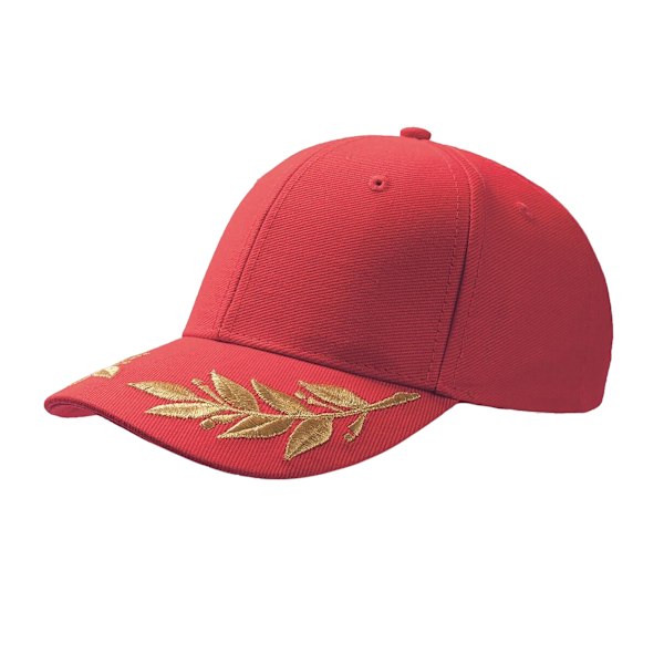 Atlantis Winner Laurel Broderad Kepsen (2-pack) One Size Röd Red One Size