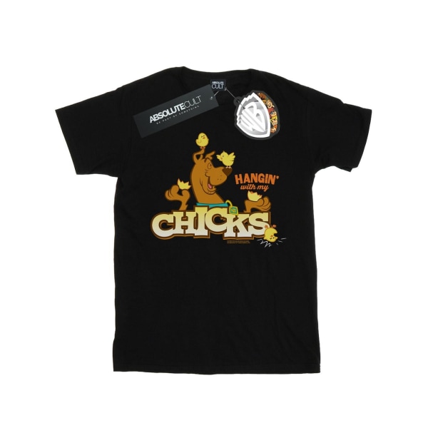 Scooby Doo Girls Hangin With My Chicks Bomull T-shirt 7-8 år Black 7-8 Years