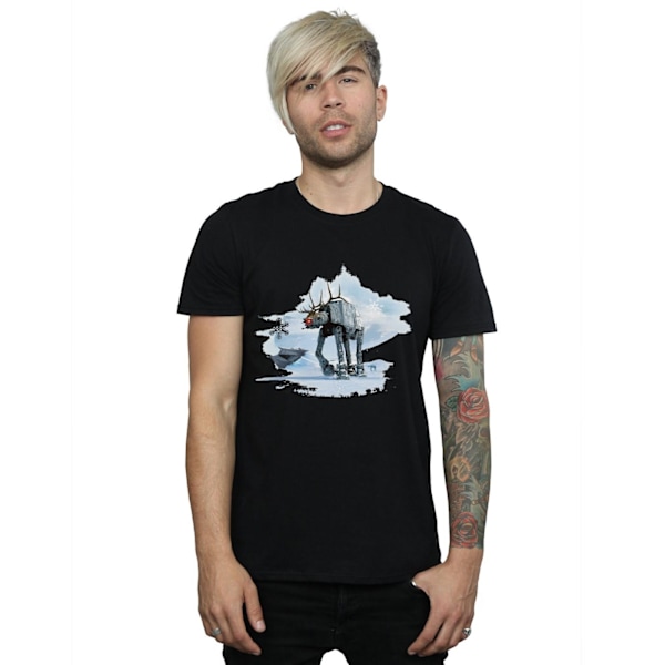 Star Wars Jul AT-AT Ren T-shirt M Svart Black M