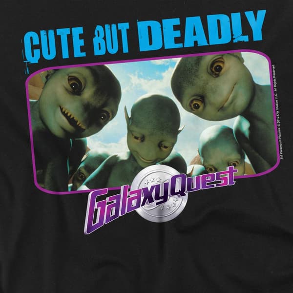 Galaxy Quest Herr Söt Men Dödlig T-Shirt S Svart Black S