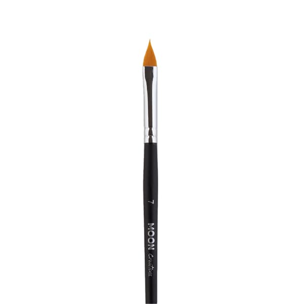 Moon Creations Professional No.7 Ansiktsborste One Size Svart/Silver Black/Silver One Size