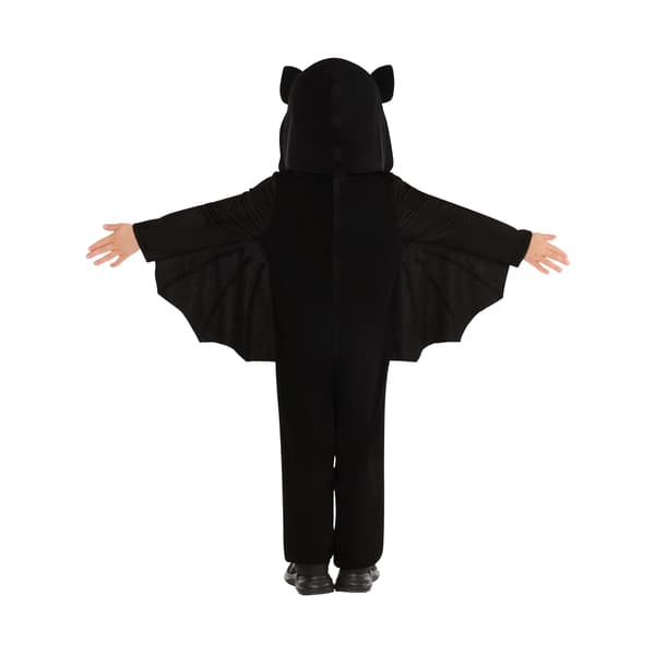 Bristol Novelty Barn/Barn Skelett Fladdermusdräkt 2-3 År Svart Black/White 2-3 Years