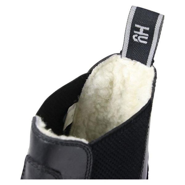 HyLAND Unisex Vuxen Läder Jodhpur Stövlar 3 UK Svart Black 3 UK