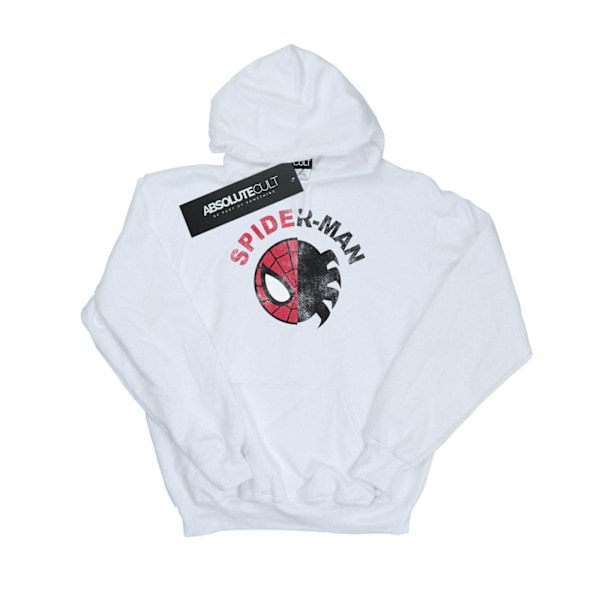 Marvel Dam/Kvinnor Spider-Man Classic Split Hoodie L Vit White L