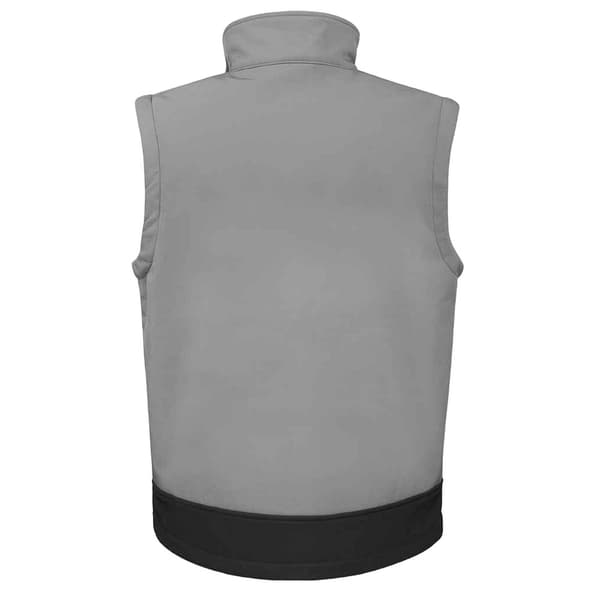 Result Herr Soft Shell Bodywarmer XXL Workguard Grå/Svart Workguard Grey/Black XXL