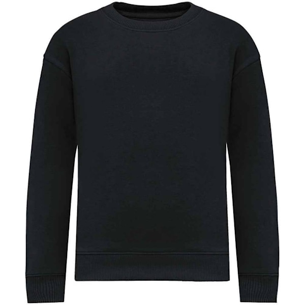 Native Spirit Barn/Barn Rundhals Oversized Sweatshirt 12 Black 12-14 Years