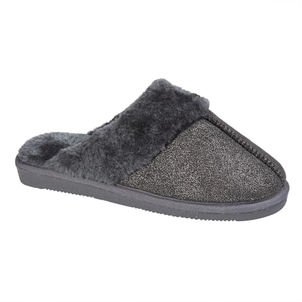 Sleepers Dam/Dam Juliet Sparkle Tofflor 5 UK Svart Black 5 UK